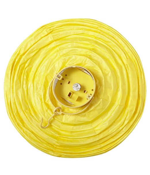 Gul LED papirlampe