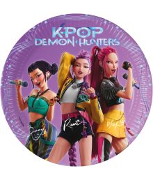 K-pop Demon Hunters tallerkner, 19,5 cm