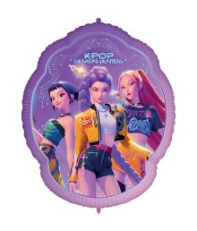 K-pop Demon Hunters folieballon, 75 x 56,5 cm