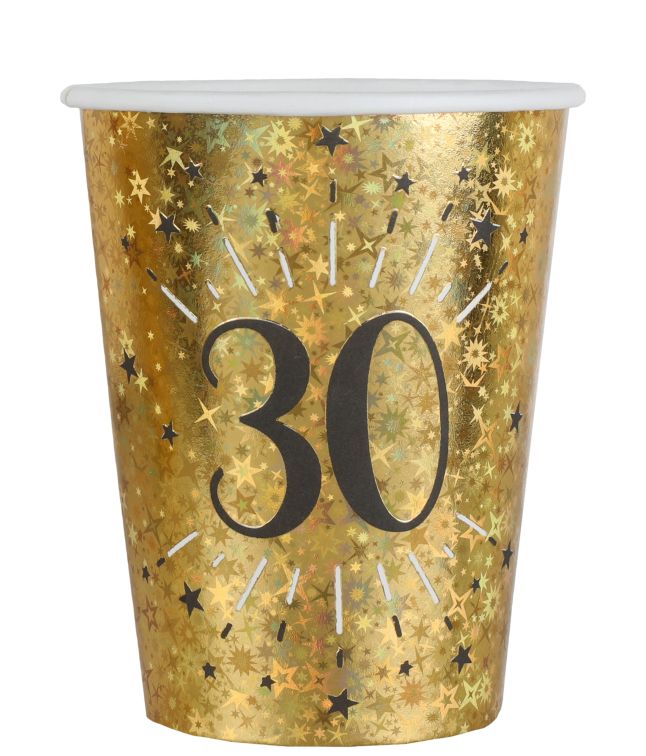 Guld glimmer papkrus, 30 år