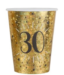 Guld glimmer papkrus, 30 år