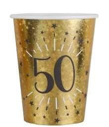 Guld glimmer papkrus, 50 år