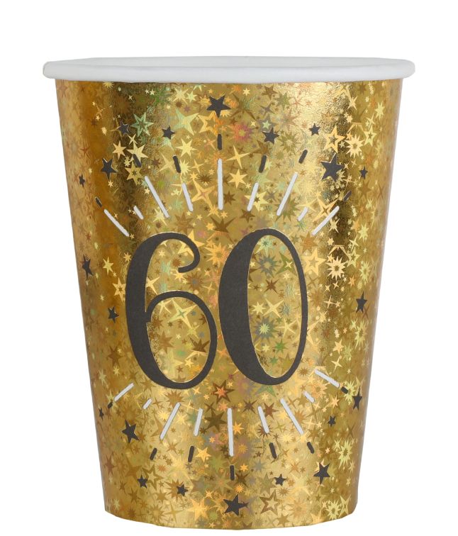 Guld glimmer papkrus, 60 år