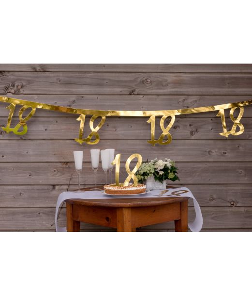Guld tal banner, 18 år