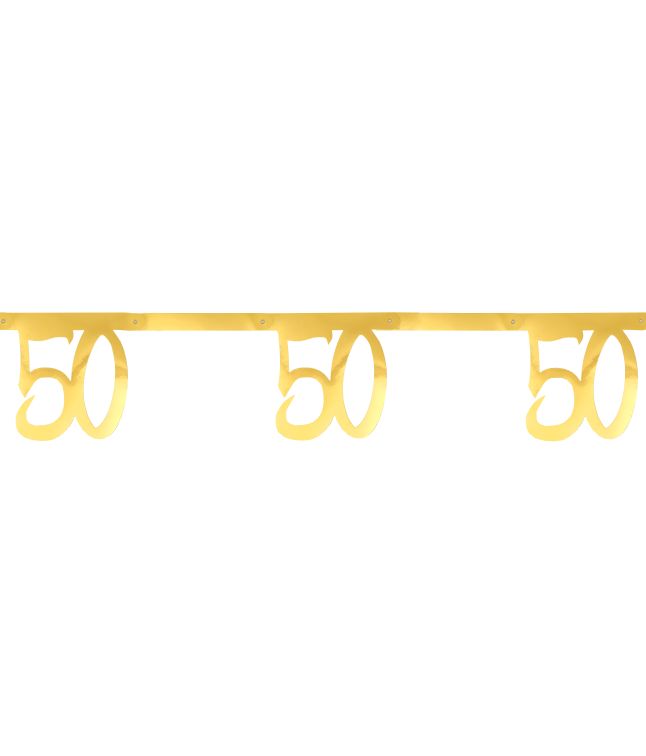 Guld tal banner, 50 år
