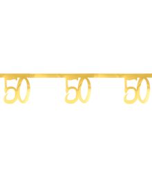 Guld tal banner, 50 år
