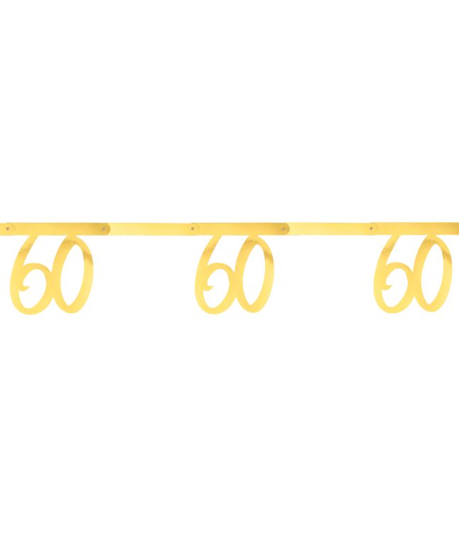 Guld tal banner, 60 år