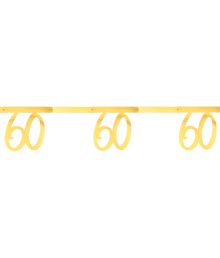 Guld tal banner, 60 år