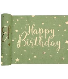 Salvie Happy Birthday bordløber, 3 m