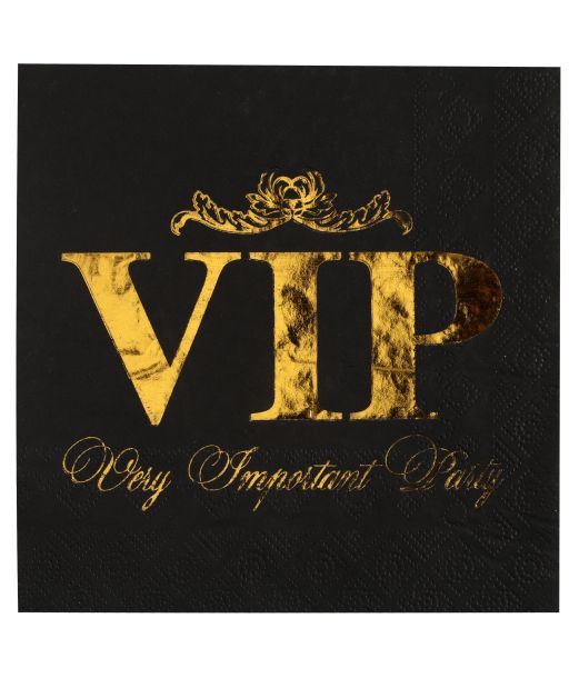 VIP servietter, 10 stk