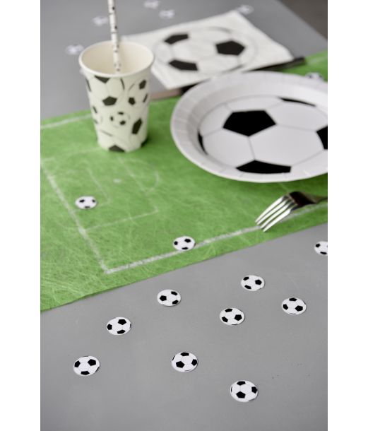 Fodbold konfetti, 50 stk