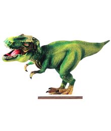 T-rex bordfigur med fod