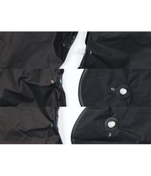 Stor edderkop folieballon, 275 cm