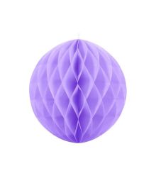 Lys lilla papirvæv kugle, 30 cm