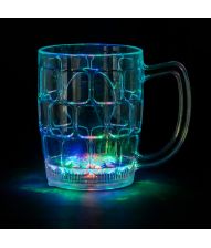 Ølkrus med LED lys, 550 ml