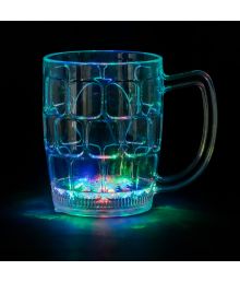 Ølkrus med LED lys, 550 ml