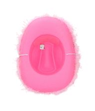 Pink cowboyhat med LED lys