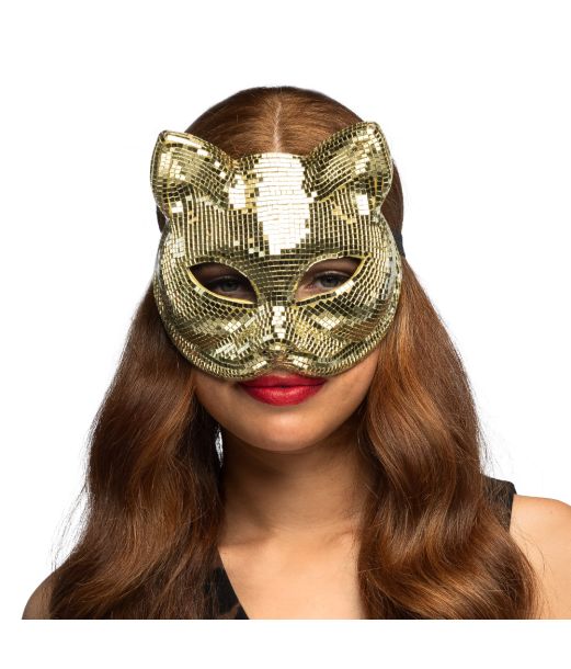 Guld disko kattemaske