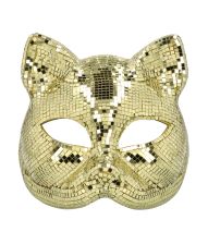 Guld disko kattemaske