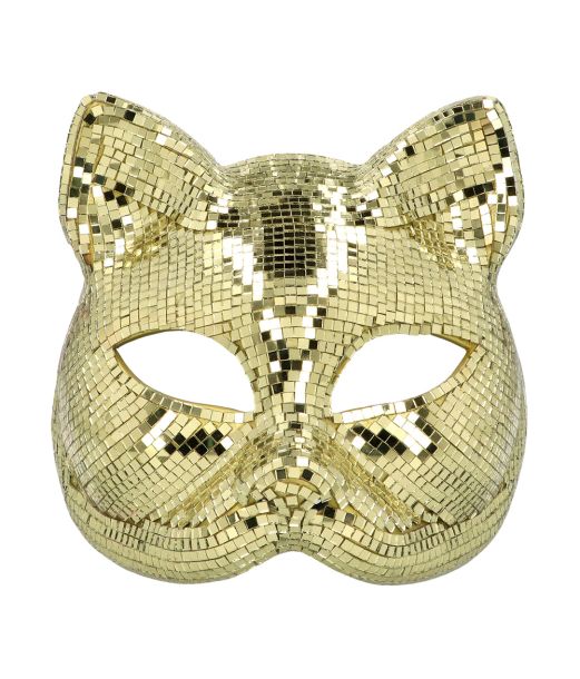Guld disko kattemaske