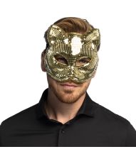 Guld disko kattemaske