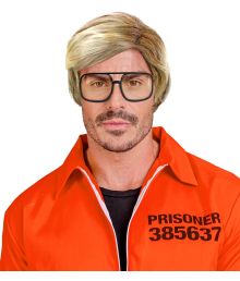 Kort blond paryk