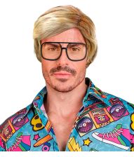 Kort blond paryk