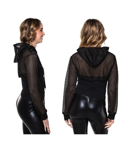 Sort net bolero