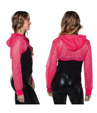 Neon pink net boleo