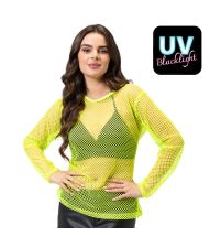 Neongul netbluse