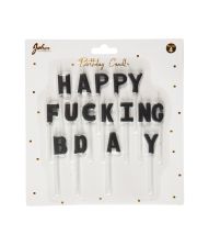 Happy Fucking Bday kagelys