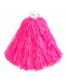 Neonpink pom pom, 1 stk