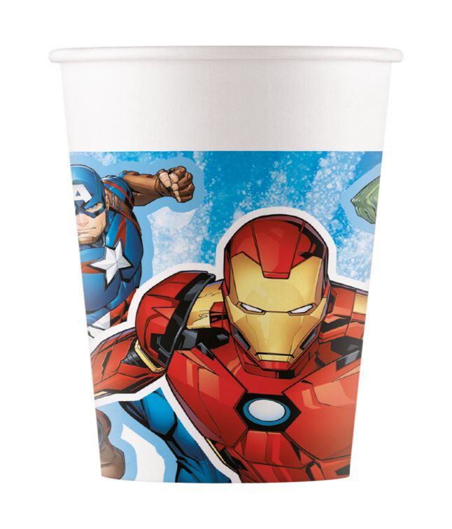 Avengers papkrus, 8 stk