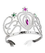 Sølv prinsesse diadem
