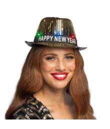 Happy New Year LED hat