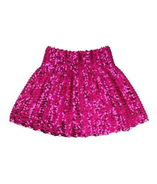 Pink paillet nederdel