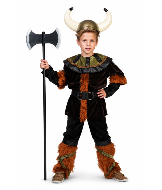 Nordisk Viking kostume til drenge