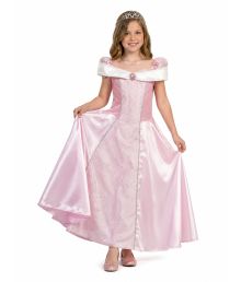 Pink Prinsesse kjole til piger.
