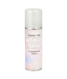 Holografisk glimmer hårspray
