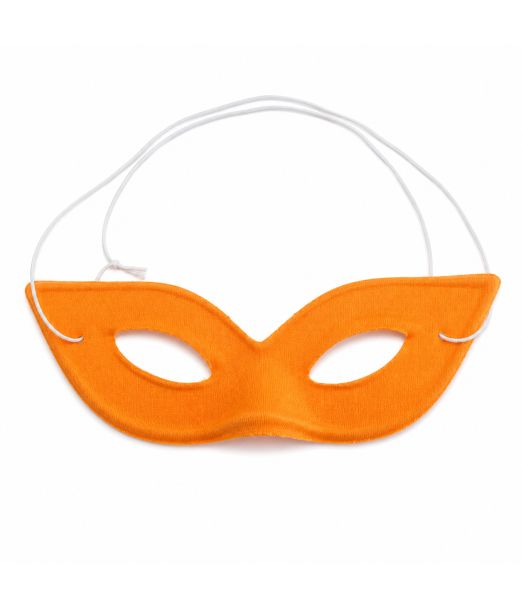 Orange sommerfugl øjenmaske