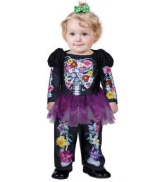 Blomster Skelet kostume