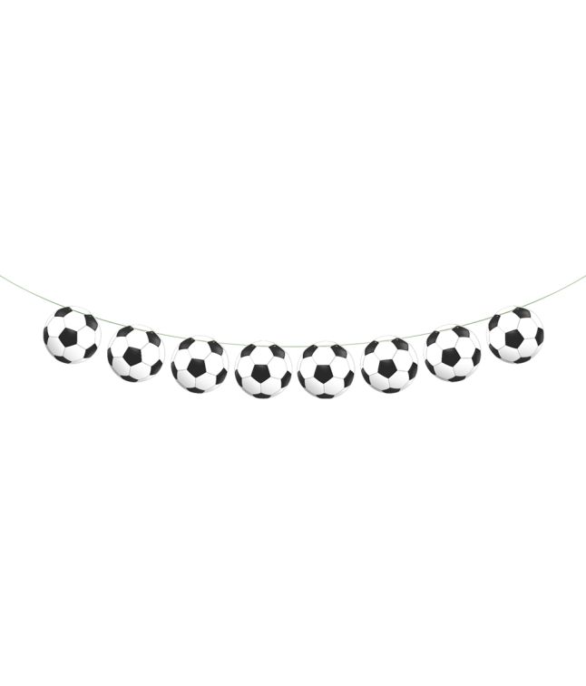 Fodbold guirlande, 2 m