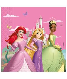 Disney prinsesser servietter, 20 stk