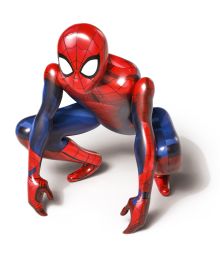 Spiderman 3D folieballon, 60 cm