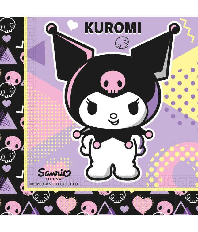 Kuromi servietter, 20 stk