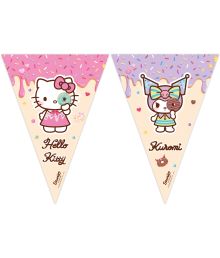 Hello Kitty Kuromi vimpelguirlande, 2,3 m