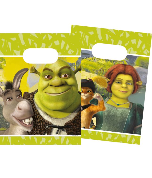 Shrek party poser, 4 stk