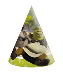 Shrek partyhatte, 6 stk