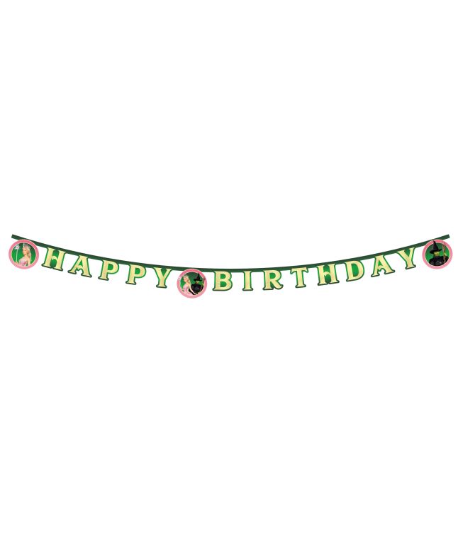 Wicked Happy Birthday banner, 2 m