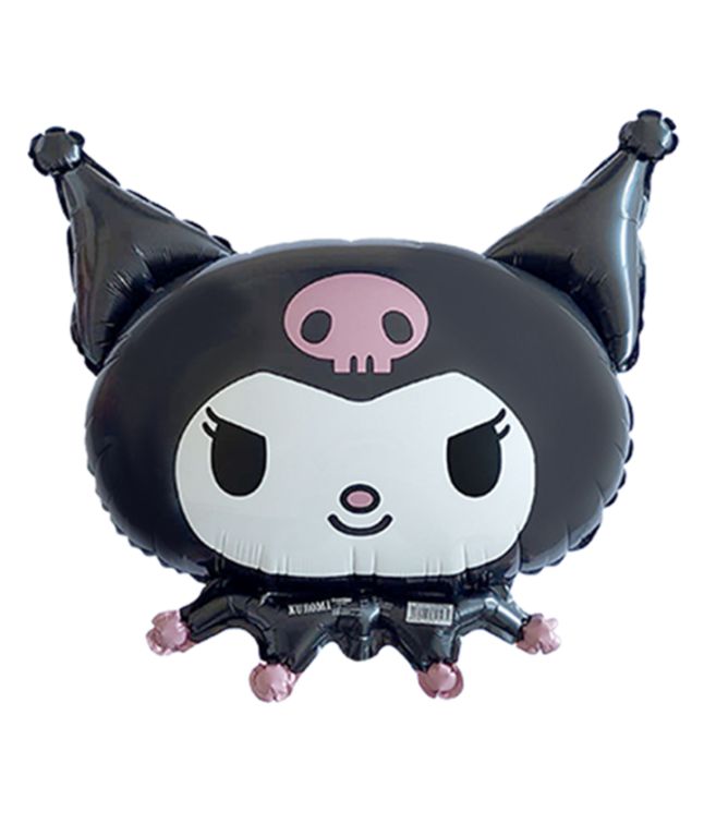 Kuromi folieballon, 68 X 77 cm